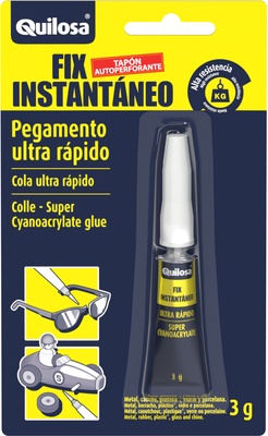 Adhesivo Instantaneo Quilosa 3 gr Adhesivo Instantaneo Quilosa 3 gr