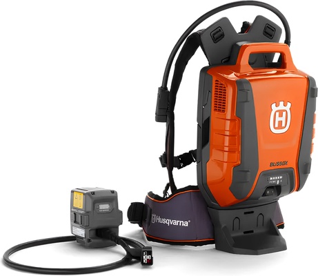 Pack soplador Husqvarna 550iBTX + bater�a BLi950X 31,1 Ah + cargador 40-C500X