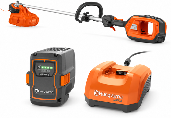 Pack recortadora Husqvarna 525iLXT + bater�a 40-B330X 9 Ah y cargador r�pido C500X