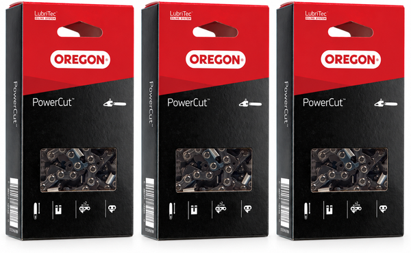 Pack 3 cadenas de motosierra Oregon PowerCut 73EXL 68 eslabones · 3/8 · 1,5 mm Pack 3 cadenas de motosierra Oregon PowerCut 73EXL 68 eslabones · 3/8 · 1,5 mm