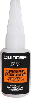 Adhesivo de Cianoacrilato Quiadsa B-689/3 Tarro de 20 g Adhesivo de Cianoacrilato Quiadsa B-689/3 Tarro de 20 g