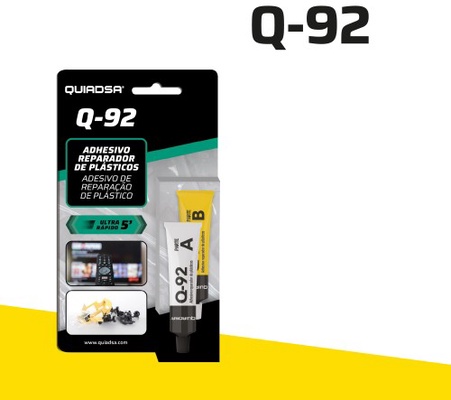 Adhesivo Reparador Plasticos Quiadsa Q-Plastic 24 ml