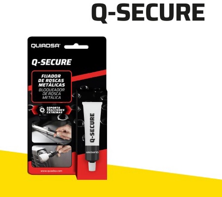 Fijador Roscas Metalicas Quiadsa Q-Secure 10 ml