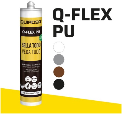Cartucho Sellador Q-Flex PU Quiadsa Terracota 290 ml
